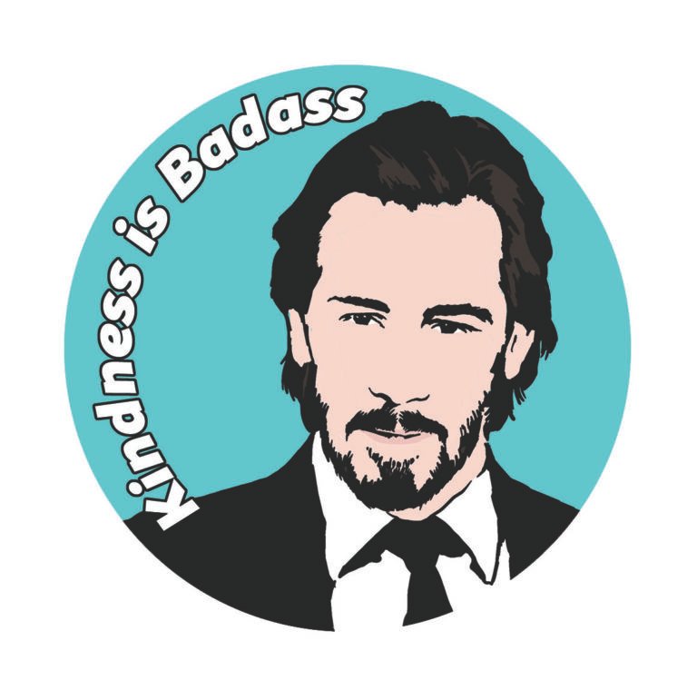 Product Code: HT0126 - Kindness is Badass