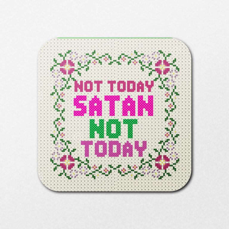 Product Code: HC7322 - Not Today Satan