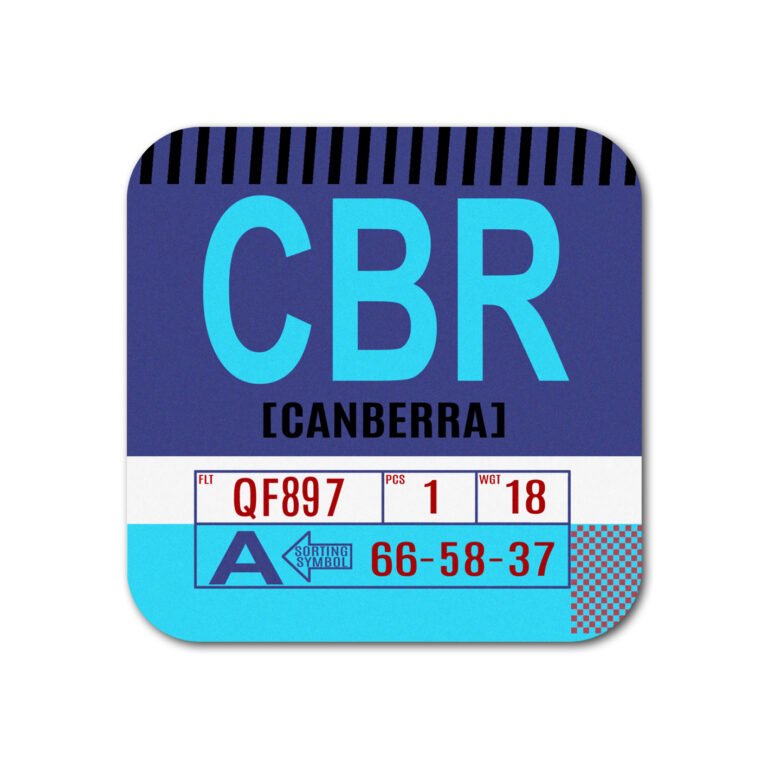 Product Code: HC7358 Airline Tag - Canberra