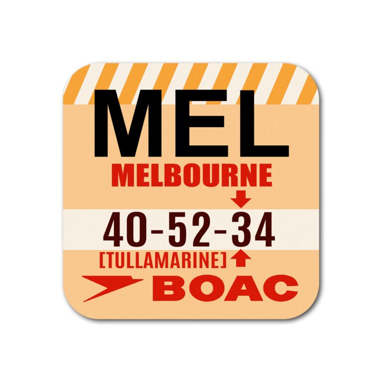 Product Code: HC7361 Airline Tag - Melbourne